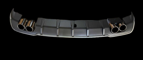 AUDI A3 2016-2020 SEDAN IÇIN UYUMLU S3 DIFÜZÖR EGZOZ SETI